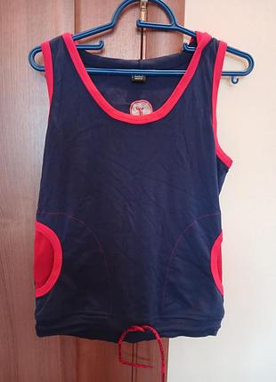 Майка с капюшоном