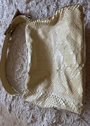 Сумка зі шкіри пітона рептилія змія