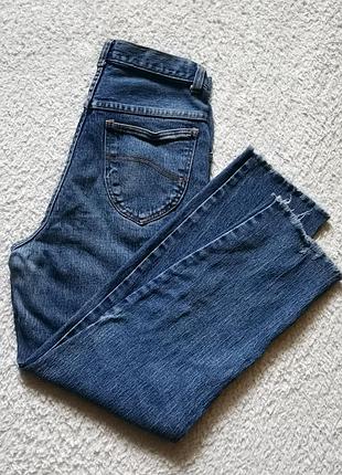 Джинси-мом стрейч-вінтаж джинси висока посадка