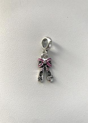 Намистина шарм на браслет пандора пуанти балет