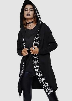 Кардиган мантия с эзотеричным принтом