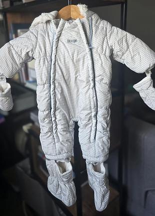 Зимний комбинезон chicco для новорожденного ( 56)