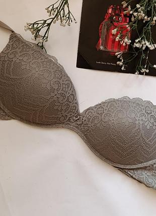 Бюстгальтер ажурный бюст без косточек кружевной лиф кружевый intimissimi 85b 80c