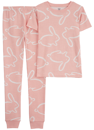 Carters хлопковая пижама картерс bunny