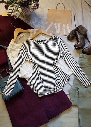 Лонгслив женский тельник в полоску черно белый реглан женский свитшот женский