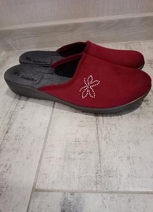 Женские комнатные тапочки тапочки шлепанцы inblu.украино-итальянский бур-во!!!