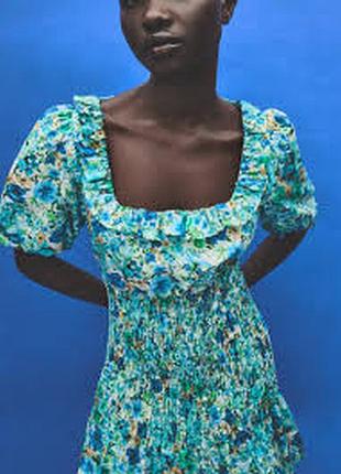 Платье в цветочный принт 6