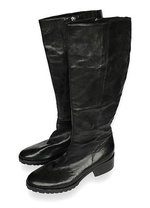 Ексклюзив! оригінальні шкіряні жіночі чоботи king tartufoli (italy)