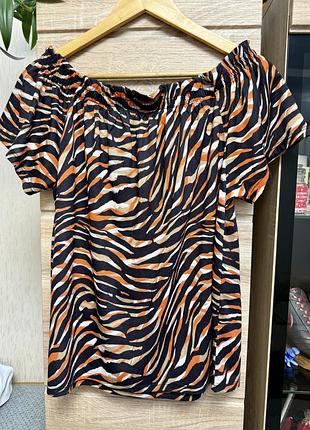 Блуза з відкритими плечима