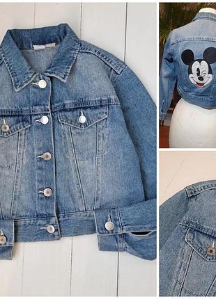 Джинсовка курточка на девочку 10-12 лет disney
