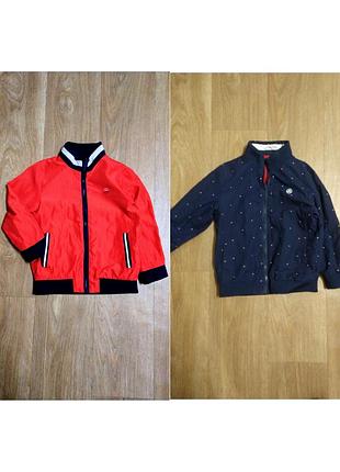 Двухсторонняя куртка курточка бомбер
