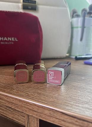 Помади від l’oréal та maybelline
