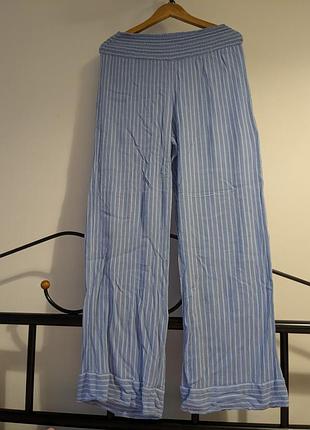 Брюки в пижамном стиле