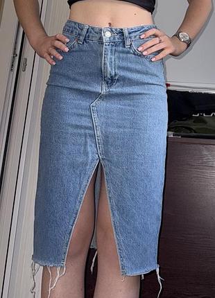 Джинсова спідниця