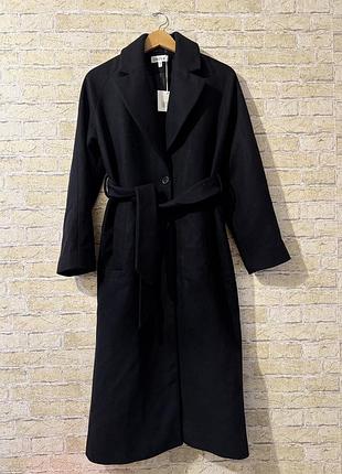 Длинное шерстяное пальто оригинал