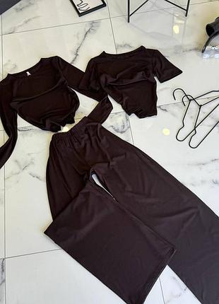 Стильная костюмка.
трендовый костюм тройка