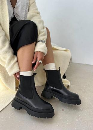 Челси 10432, р.36,37,38,39,40, натуральная кожа, черный