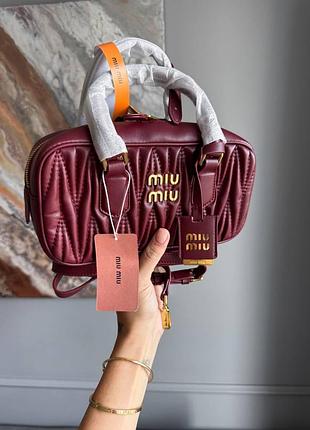 Сумка трендовая женская кожаная