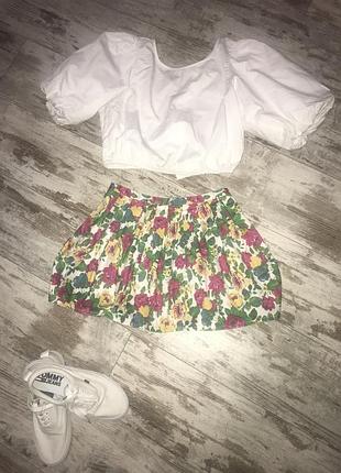 Спідниця міні з кишенями