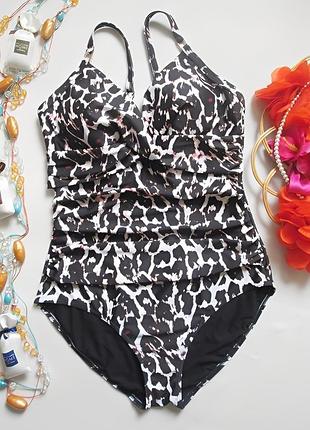 Суперовий суцільний моделюючий купальник в леопардовий принт debenhams🌴🌹🌴