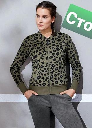 Щільна кофта толстовка в принт