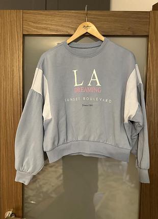 Голуба толстовка, розмір s, m