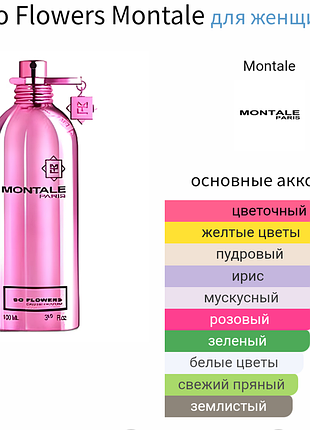 Парфум montale so flowers