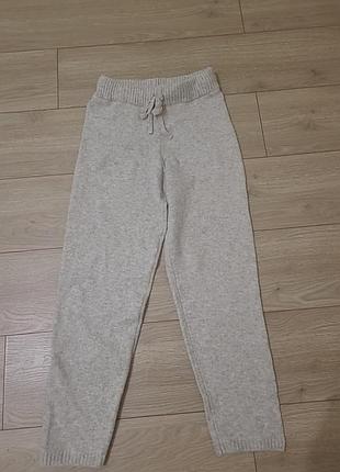 Трикотажные брюки h&amp;m шерсть