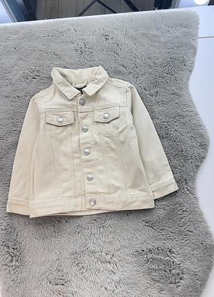 Джинсовка джинсова куртка для дівчинки 2 роки 92 см