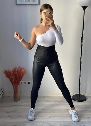 Новые стрейч джинсы джеггинсы напыления под кожу