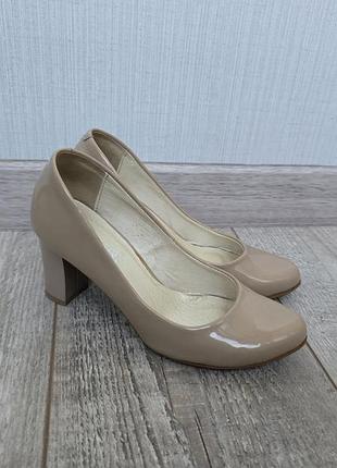 Туфли женские sempre 35 размер бежевые