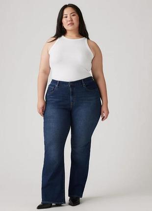 Мегаклассные стрейчевые джинсы boot cut супер батал janina