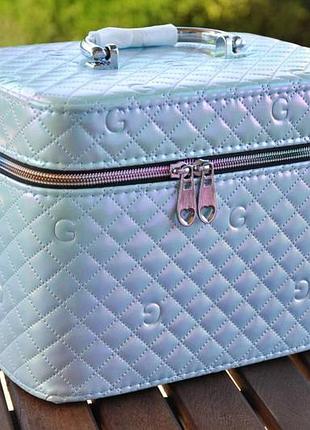 Косметический кейс "хамелеон", 22 х 16 х 14 см