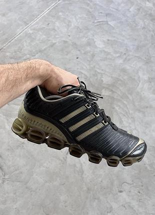 Рідкісні чорні вінтажні кросівки adidas bounce мінімалістині бігові в стилі vapermax drill
