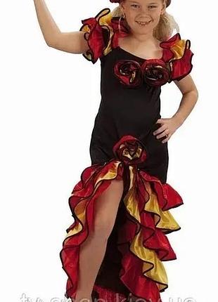 Кармен есмеральда іспанка фламенко сукня карнавальна