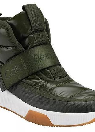 Теплые ботинки на флисе calvin klein размер 37