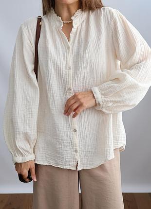 Муслиновая блуза