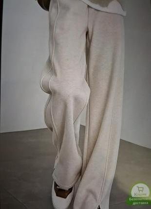 Теплі штани ялинка на флісі