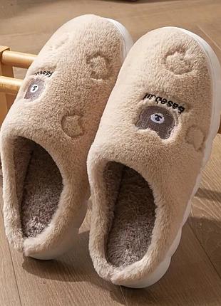 Домашние комнатные тапочки тапочки стелька 24,5 см.