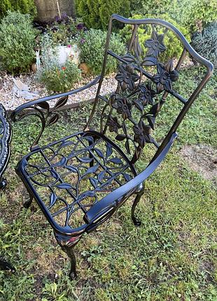 Алюмінієвий садовий стіл +2 крісла