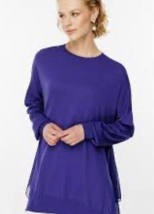 Шикарна трикотажна туніка шовк та кашемір