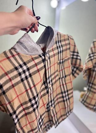 Сорочка в клітинку