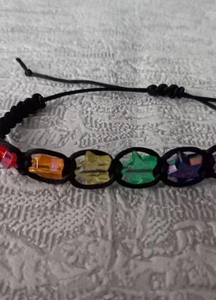 Браслет со звездочками