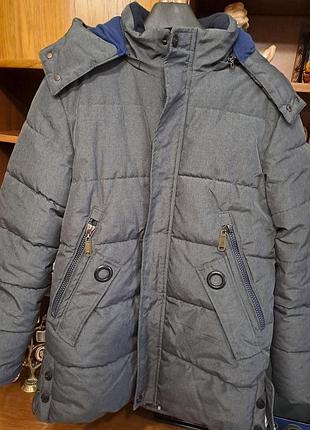 Курточка зимняя на подростка 11-12 лет (12/152). 
замеры запить