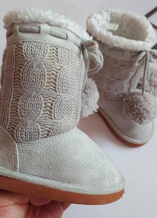 Угги h&amp;m,р24l25 длина стельки по факту 15см