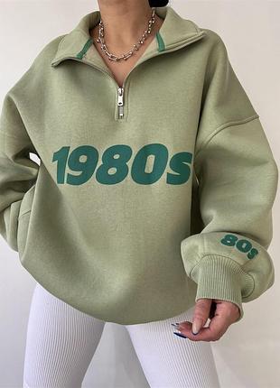 Женский свитер под горло оверсайз s,m