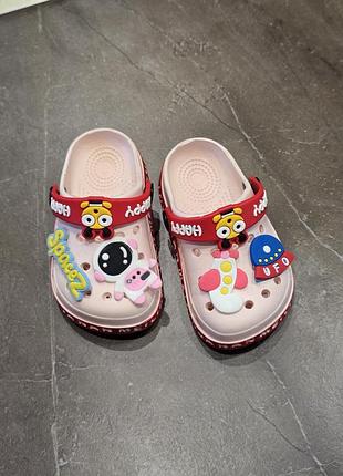 Детские кроксы / тапочки, сабо, шлепанцы шлепки 23 размер