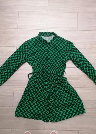 Платье принт