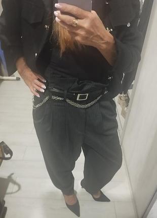 Брюки  
zara c защипами