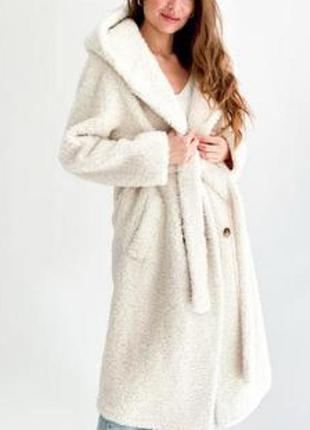 Натуральная шуба теди макс мара пальто